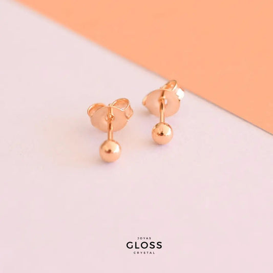 Aros Little Baby Oro - Joyas Gloss Crystal