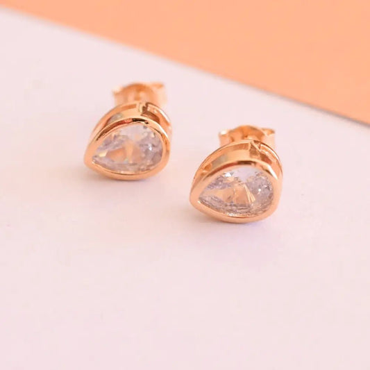 Aros Praga Gota Oro - Joyas Gloss Crystal