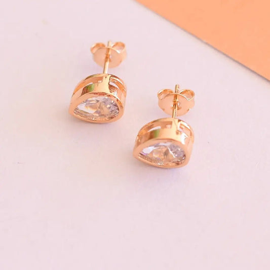 Aros Praga Gota Oro - Joyas Gloss Crystal