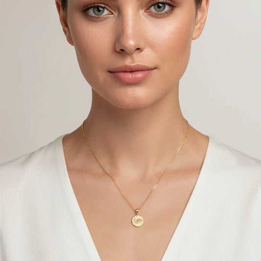 Collar Astra enchape de Oro 18k - Joyas Gloss Crystal