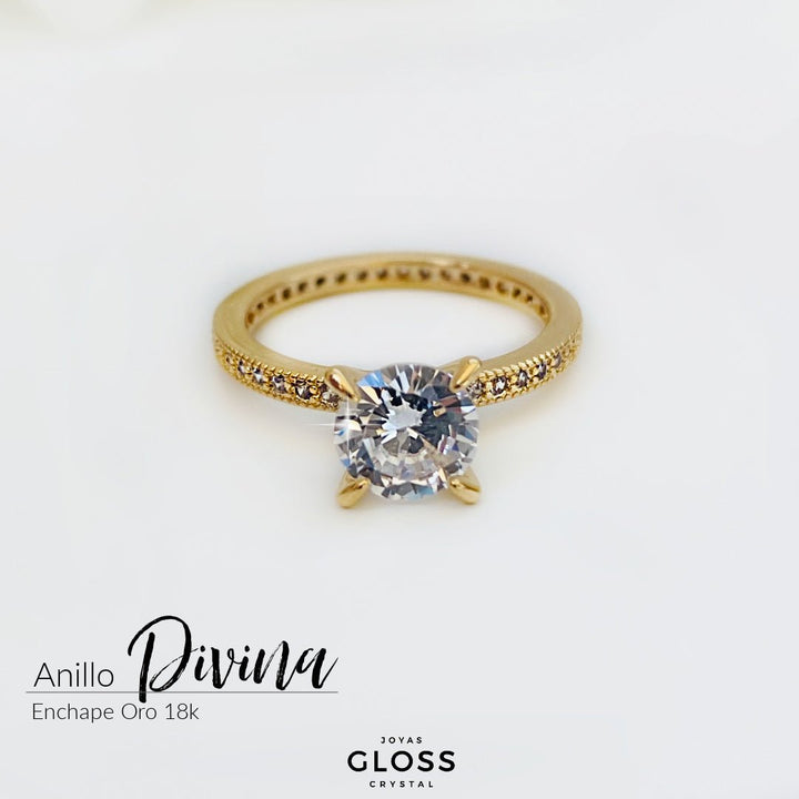Anillo Divina - Joyas Gloss Crystal
