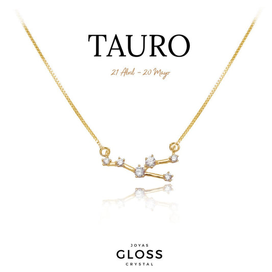 Collar Constelación Tauro - Joyas Gloss Crystal