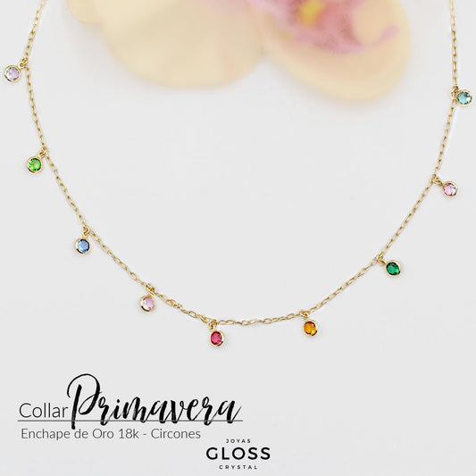 Collar Primavera - Joyas Gloss Crystal