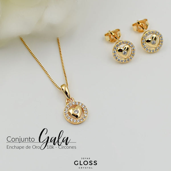 Conjunto Gala - Joyas Gloss Crystal