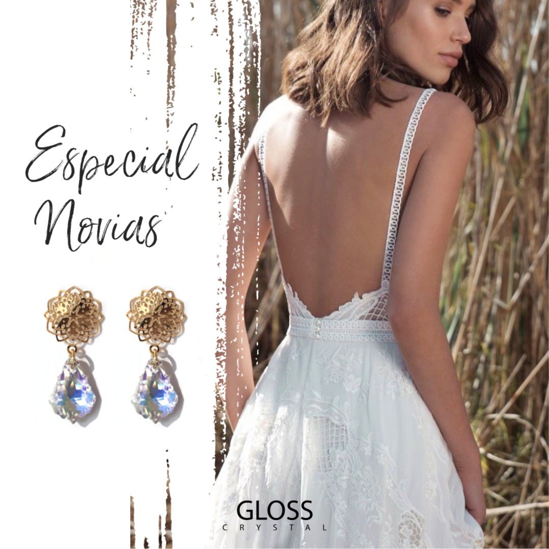 ➤ Joyas para Novias - Tendencias 2020 - 2021 - Joyas Gloss Crystal