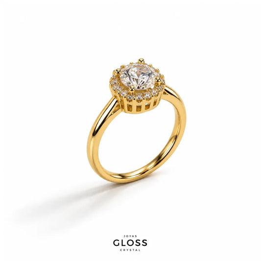 Anillo Golden Crystal Oro 18k