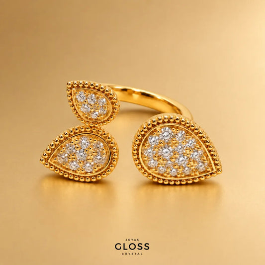 Anillo Aurelia Royale Oro 18k - Ajustable