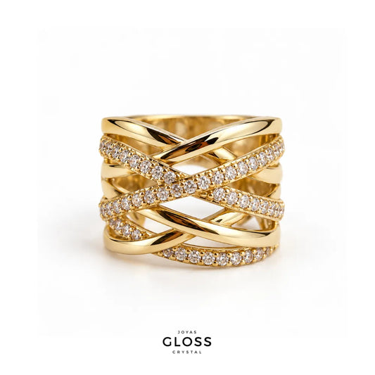 Anillo Couronne Oro 18k