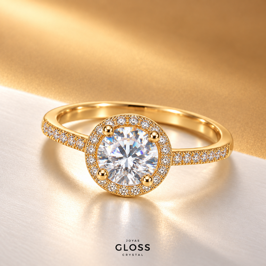 Anillo Compromiso Condesa Oro 18k