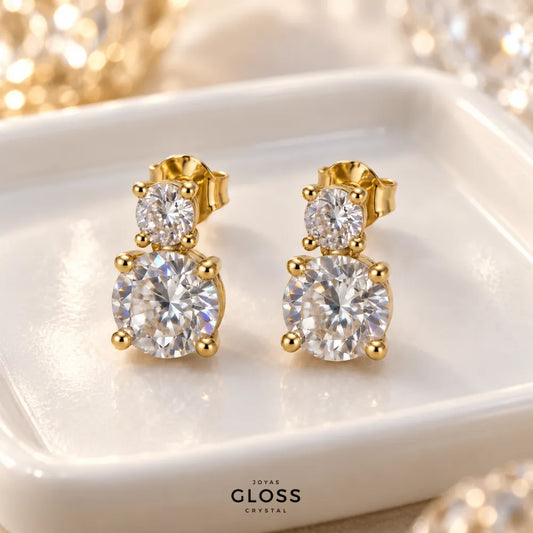 Aros Isla Soleil Oro 18k