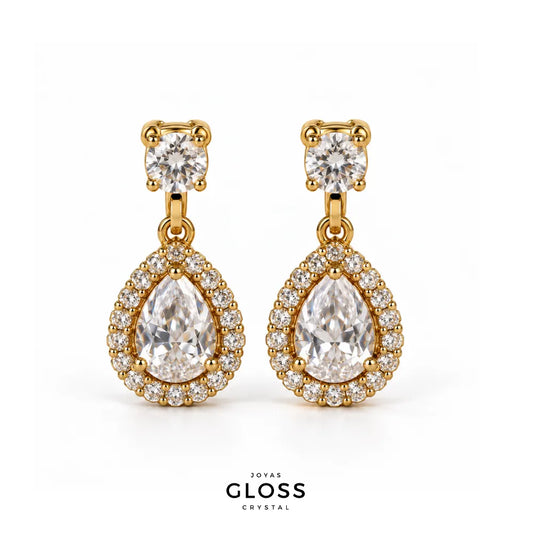Aros Rosabella Oro 18k