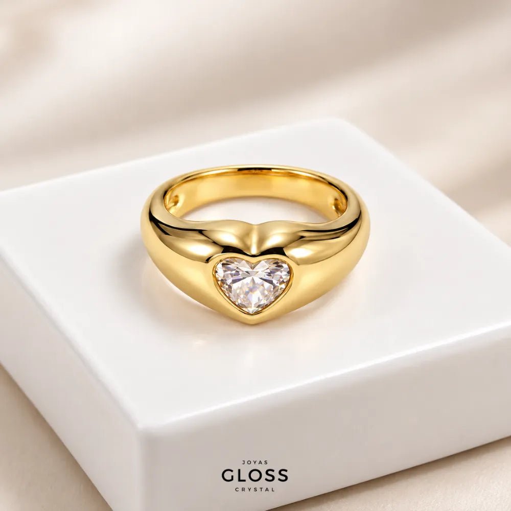 Anillo Dinastía Oro 18k - Joyas Gloss Crystal