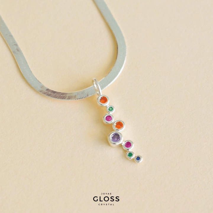 Collar Amatista Plata - Joyas Gloss Crystal