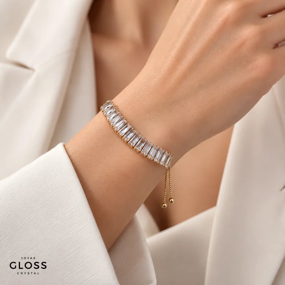 Pulsera Isola Oro 18k - Joyas Gloss Crystal