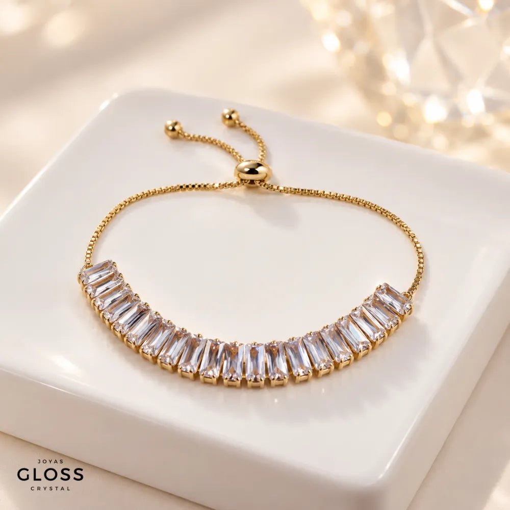 Pulsera Isola Oro 18k - Joyas Gloss Crystal
