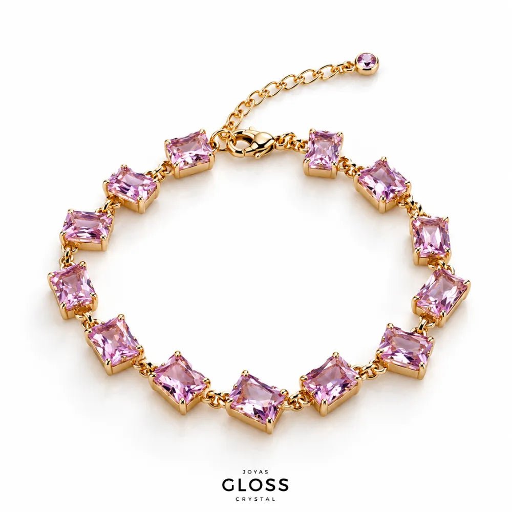 Pulsera Sirena Oro 18k - Joyas Gloss Crystal