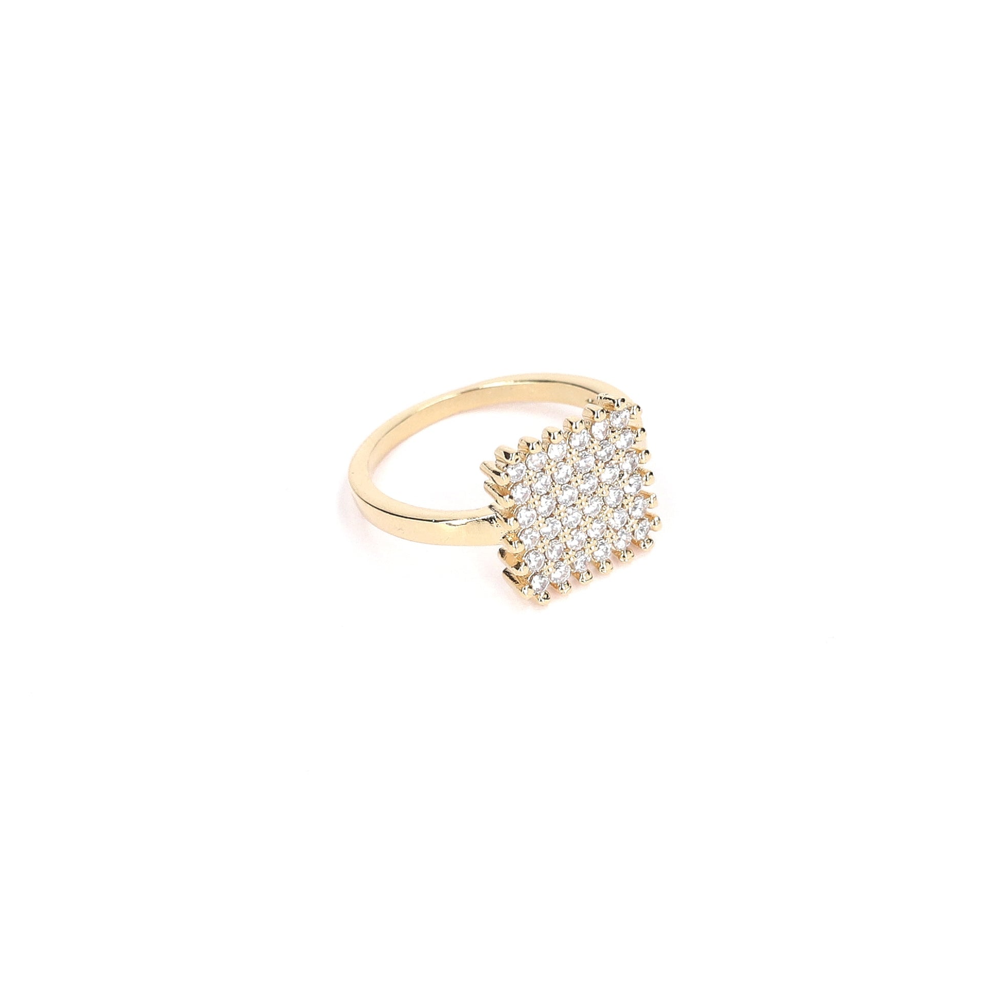 Anillo Hera enchape de oro 18k - Joyas Gloss Crystal