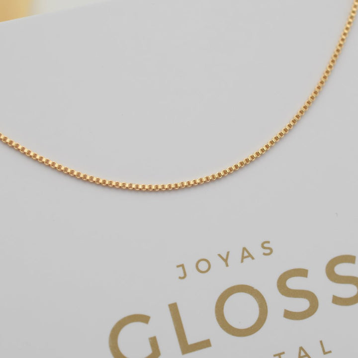 Cadena Veneciana 45 cm Oro - Joyas Gloss Crystal