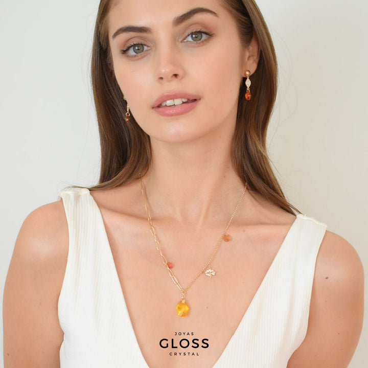 Collar Locura Mia - Joyas Gloss Crystal