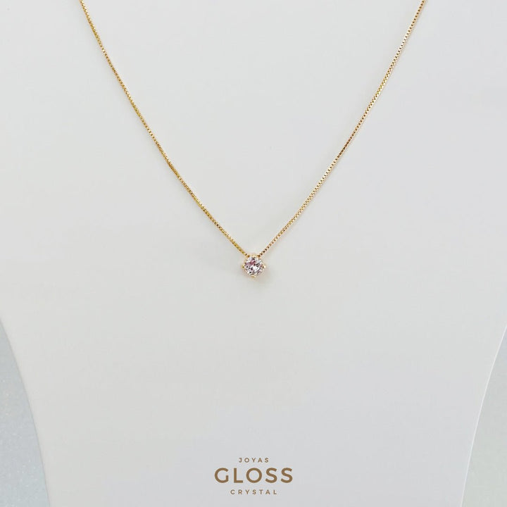 Collar Praga Circón - Joyas Gloss Crystal