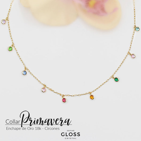Collar Primavera - Joyas Gloss Crystal