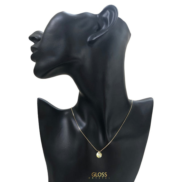 Collar Punto Luz Oro - Joyas Gloss Crystal