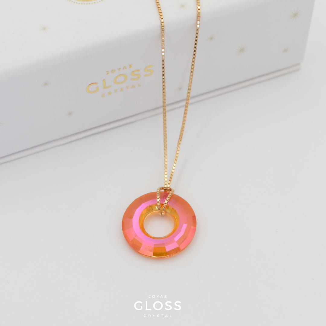 Collar SunShine Oro - Joyas Gloss Crystal