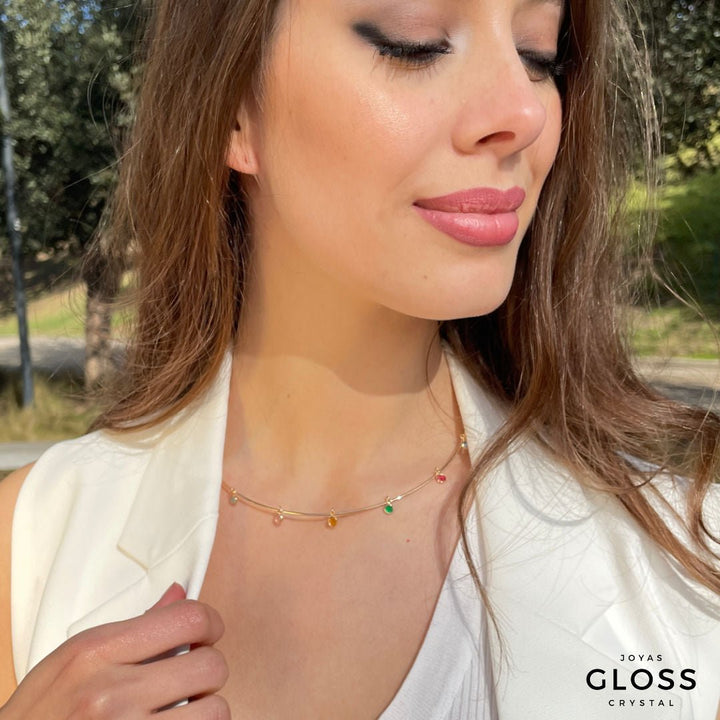 Collar Tiara Primavera - Joyas Gloss Crystal