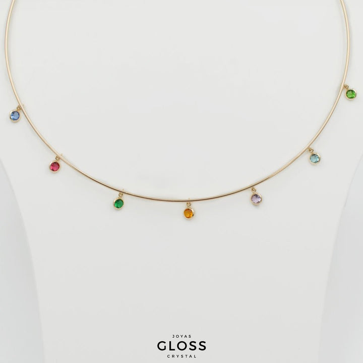 Collar Tiara Primavera - Joyas Gloss Crystal