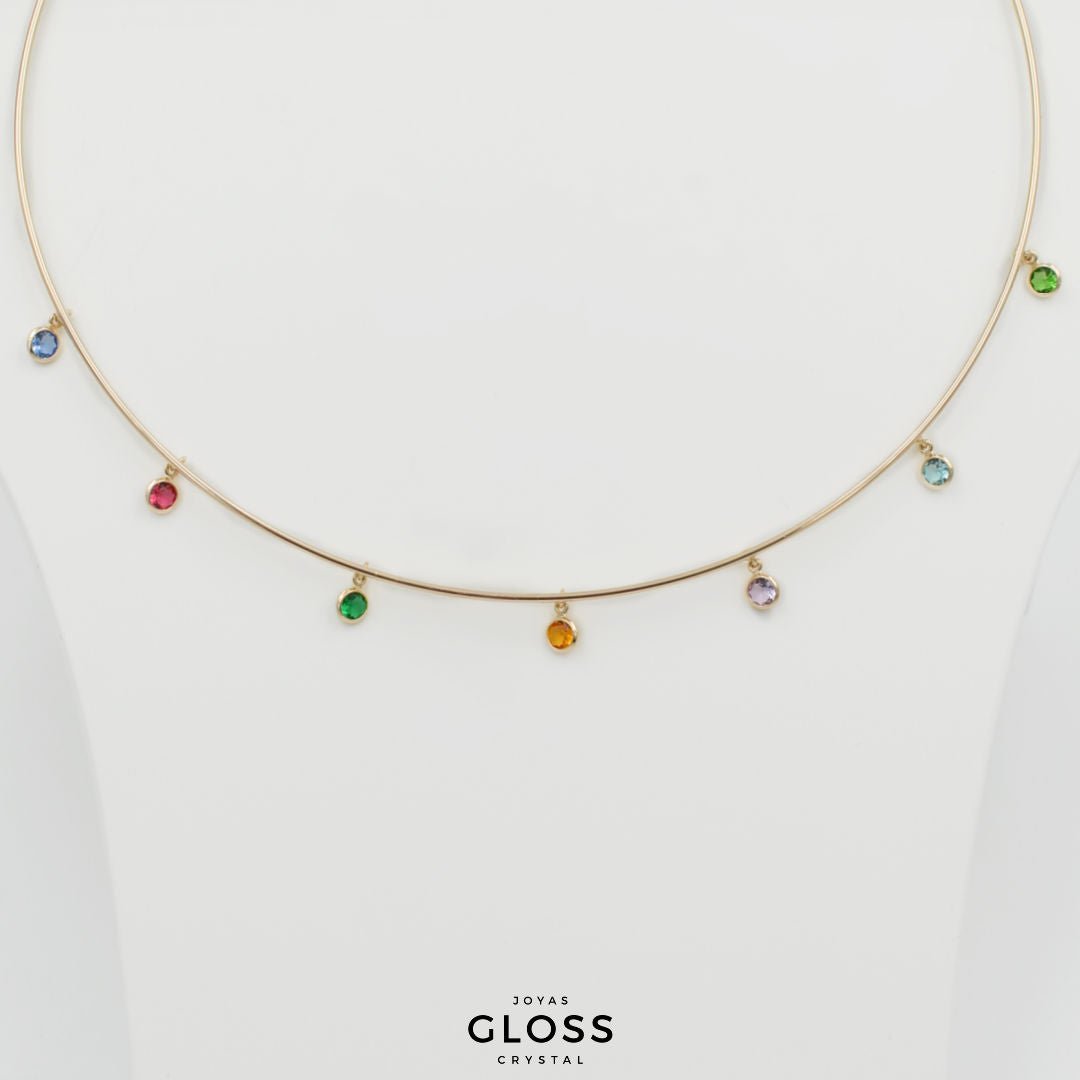 Collar Tiara Primavera - Joyas Gloss Crystal