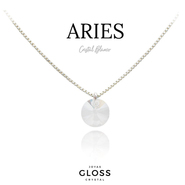 Collar Zodiaco Aries - Joyas Gloss Crystal