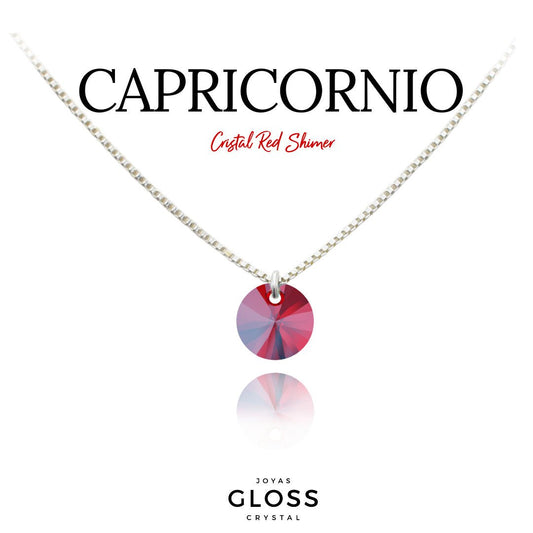 Collar Zodiaco Capricornio - Joyas Gloss Crystal