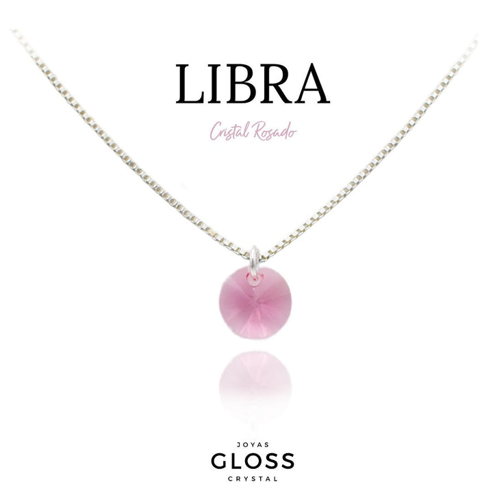 Collar Zodiaco Libra - Joyas Gloss Crystal