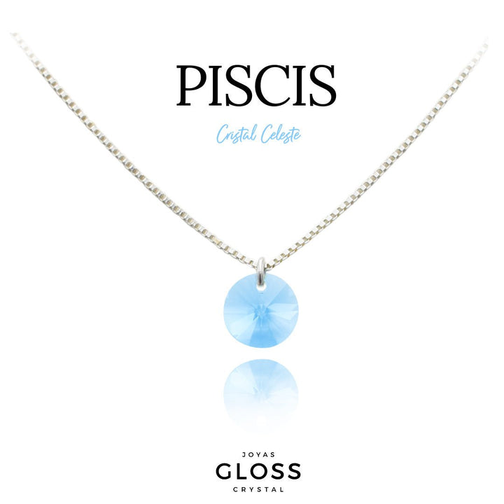 Collar Zodiaco Piscis - Joyas Gloss Crystal