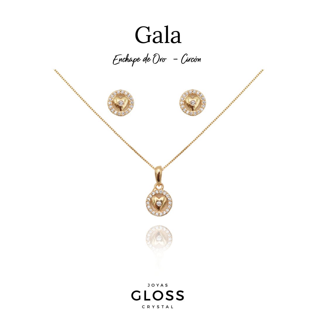 Conjunto Gala - Joyas Gloss Crystal