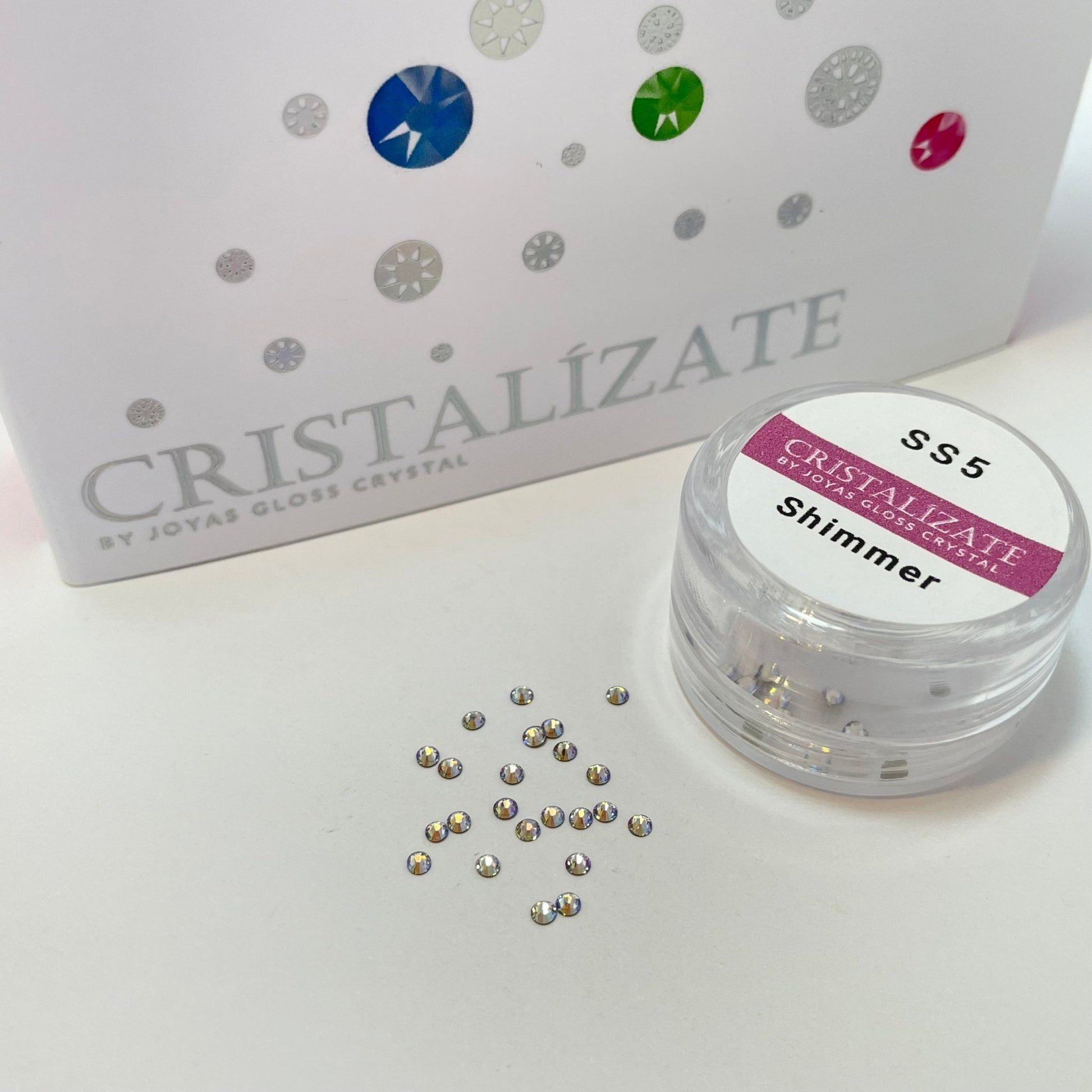 Cristal Para Uñas - Shimmer - Joyas Gloss Crystal