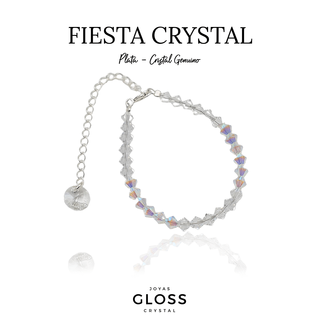 Pulsera Fiesta Crystal - Joyas Gloss Crystal